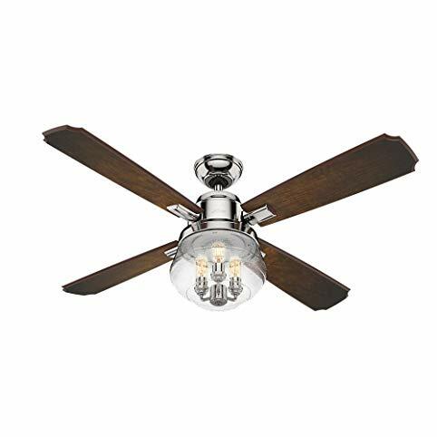 Hunter 59271 54 Sophia Ceiling Fan With Light With Handheld Remote
