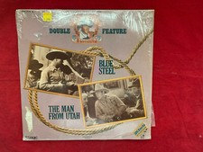 BLUE STEEL/THE MAN FROM UTAH JOHN WAYNE DOUBLE BILL LASER DISC ON IMAGE/PIONEER