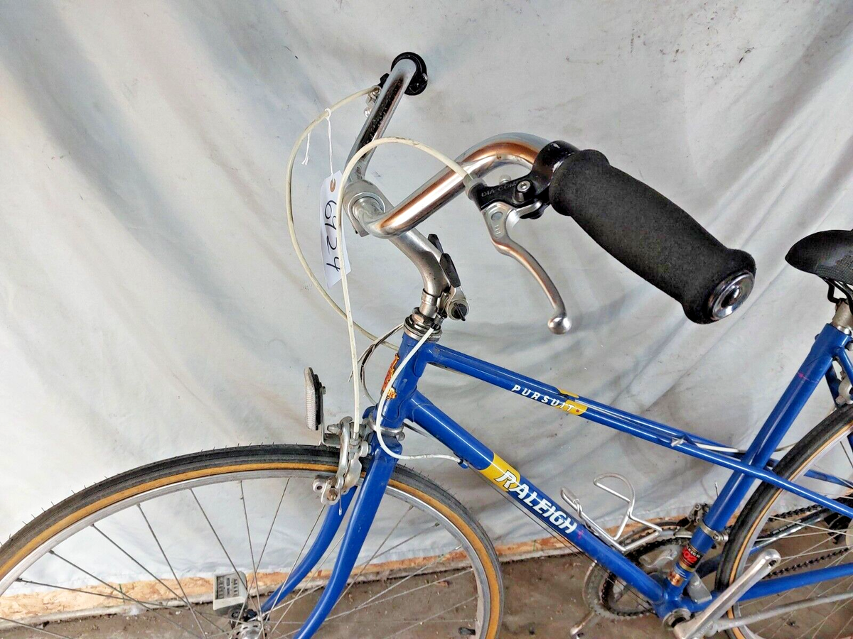 1985 Raleigh Pursuit Mixte Hybrid Bike Small 51cm Lugged