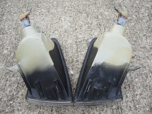 JDM HONDA CIVIC 92-95 (EG6,EJ1) CLEAR AMBER CORNER TURN SIGNAL LIGHTS OEM - Picture 11 of 12