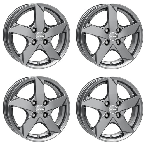 4 Alu Felgen Rial Kodiak 6.0Jx15 ET23 4x108 GRAP für PEUGEOT 1007 206 207 208 30
