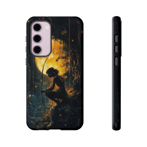 Aztec Girl Hunter Bow Arrow - Phone Ink Case for iPhone, Galaxy, Pixel - Picture 234 of 281