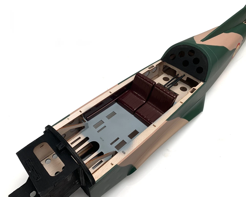 VQ Model .60 Size SIAI Marchetti SF-260 Fuselage without Canopy (German Version) - Image 4 of 4