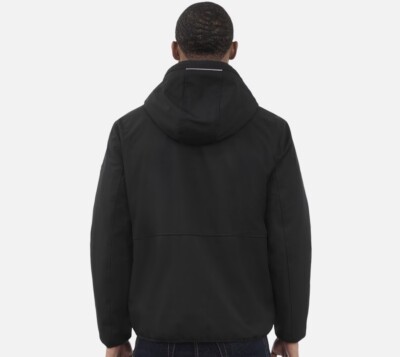 SHERPA / JACKET / NYLON Sサイズ BLACK Faux Sherpa-Trim Cotton Blend Parka in BLACK - Sale | Michael Kors