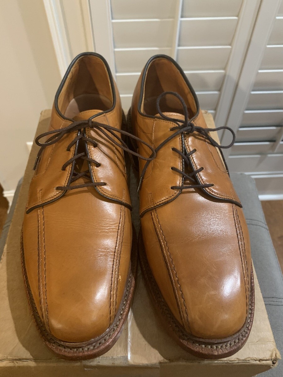 Allen Edmonds Hillcrest Bicycle Toe Derby Dress Shoes Men display picture 3
