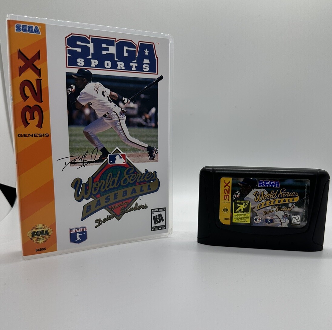 World Series Baseball Starring Deion Sanders Sega 32X Prix Photo