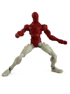 Getting Shot Figure Toy Biz The Amazing Spider-Man Shoot 'N Spin Prototype Test Shot Figure ...
