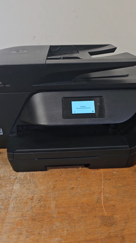 HP OfficeJet 6950 AIO Colour InkJet Printer A4 USB WiFi Fax Scan Copy Web Works - Video 1 van 1
