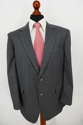 Regent Sakko Gr.54 100% Schurwolle Dunkel Anthrazit Black Label Top Zustand