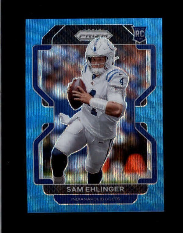 SAM EHLINGER 2021 PANINI PRIZM #395 LIGHT BLUE WAVE ROOKIE RC #069/199 BD1114