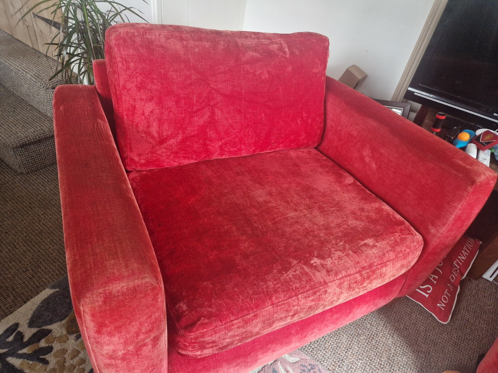 Pair Next Snuggle Chairs eBay