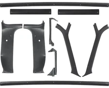 OER 10 Piece Interior Headliner Molding Kit For 1973-1980 Chevy and GMC Trucks