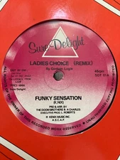 Ladies Choice Funky Sensation 1986 Soul Funk Disco 12" vinyl record