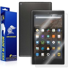 ArmorSuit Amazon Fire 10 2015 Tablet Screen Protector Black Carbon Skin USA