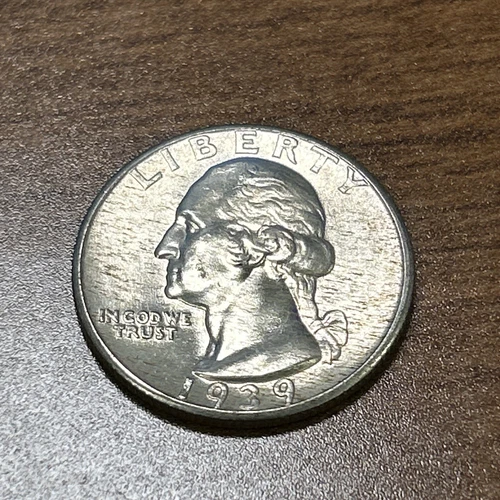 1939 Washington Silver Quarter Gem BU Uncirculated