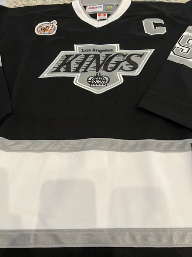 Mens Wayne Gretzky Los Angeles Kings CCM Throwback Jersey - Size XL (52) - Picture 5 of 9