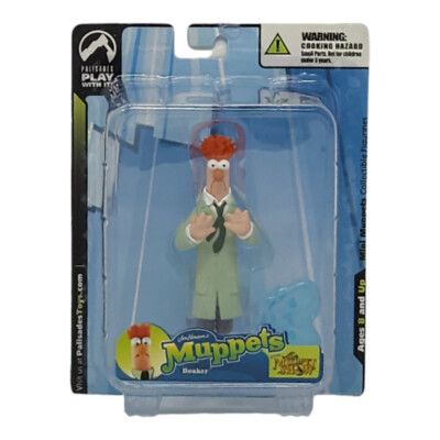 Palisades Mini Muppets Beaker Collectible Figurine - Iconic Muppet