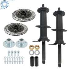 For Go Kart ATV Golf Cart 40" Rear Axle Kit 3 Stud Hub For 5'' Wheels
