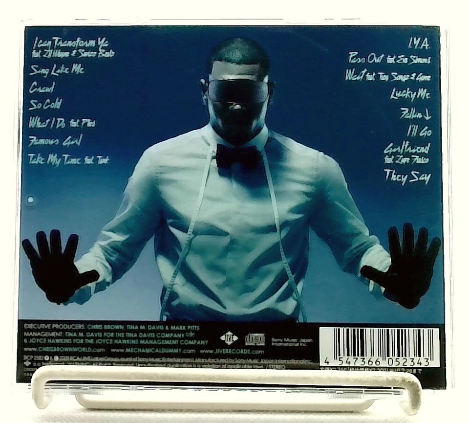 Graffiti [CD/OBI] Chris Brown/JAPAN[Bonus Track]	Hip Hop,Funk/Soul,Pop Rap,R&B - Imagem 2 de 4