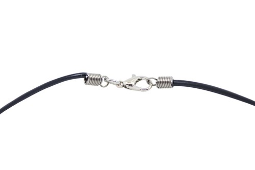 Yin & Yang Surfboard Necklace w Leather Cord - Paua Shell, Hawaiian Surfer Style - Picture 4 of 5
