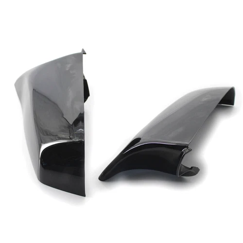 Tapa de espejo retrovisor para BMW 5 6 7 Series E60 E63 LCI F10 F12 F01 F06 negro brillante - Imagen 7 de 11