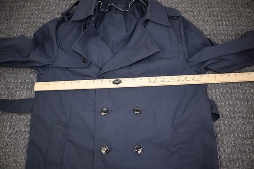 Defense Logistic Agency American Apparel Military Jacket Men's Size 40S Blue - Picture 7 of 14