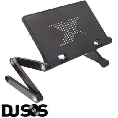 Verstellbarer faltbarer Laptopständer mit USB-Lüftern Multiwinkel + Mausablage