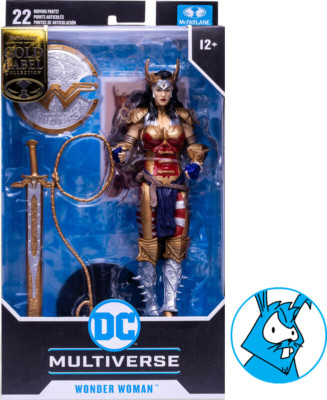 Wonder Woman Todd's Design - Gold Label - 7inch DC Multiverse McFarlane Figur