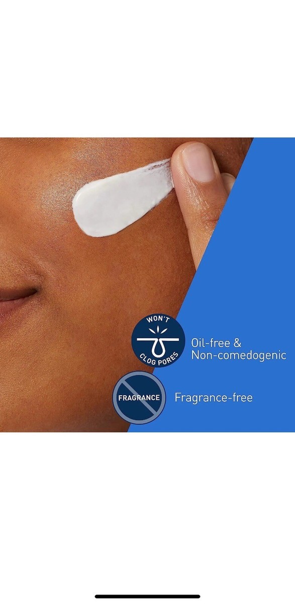 CeraVe PM Facial Moisturizing Lotion | Night Cream with Hyaluronic