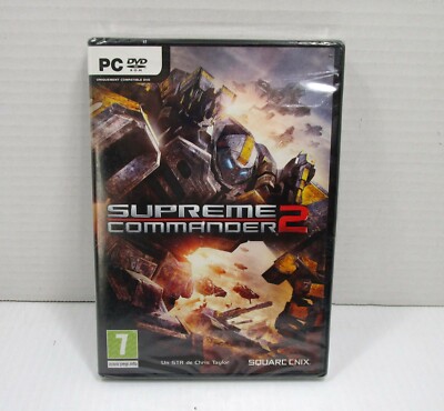 Supreme commander PC Video Game French Version