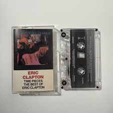 Eric Clapton-Time Pieces The Best of Eric Clapton Cassette Tape 1982 Rock Blues