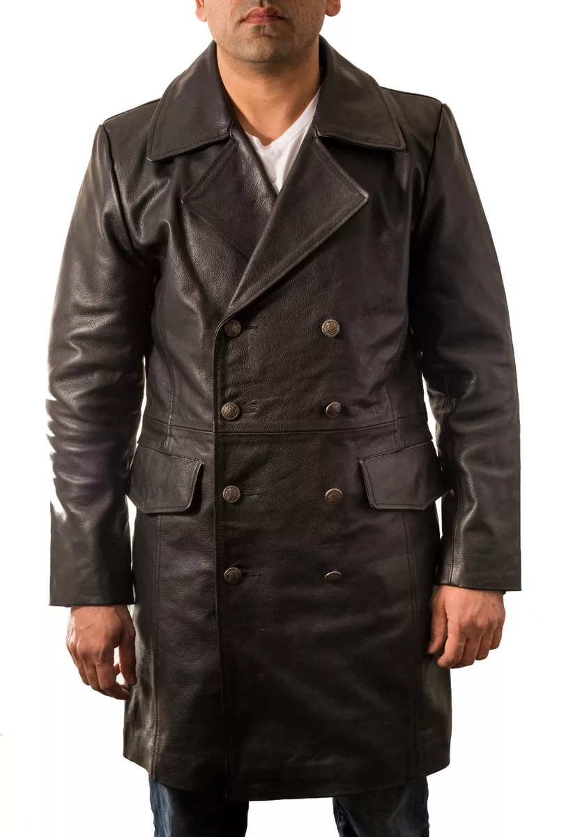 Peacoat leather deals