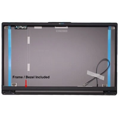 UNBRANDED/ GENERIC For Lenovo IdeaPad 5-15IIL05 5-15ARE05 LCD Top Lid Back Cover Grey With Frame
