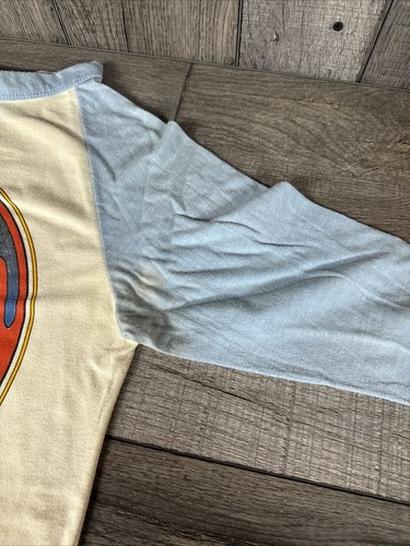 Vtg 80’s GRATEFUL DEAD Sold Out Rock Tour. White/blue T-Shirt Size L Grail Rare! - Picture 6 of 11