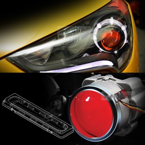 Devil Eye Head Light Lamp Projector Lens Red Color LED ...