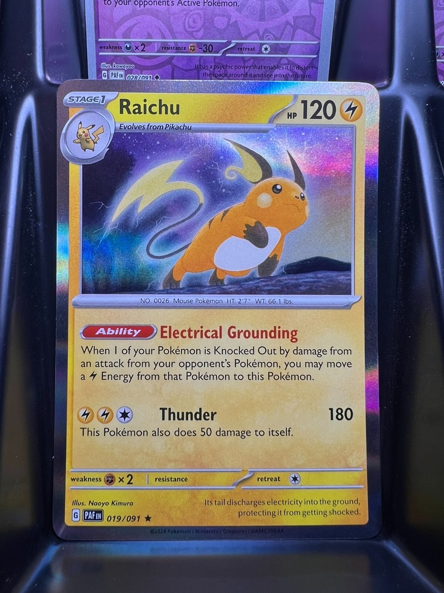 Raichu 019/091 SV: Paldean Fates Holo for sale online | eBay