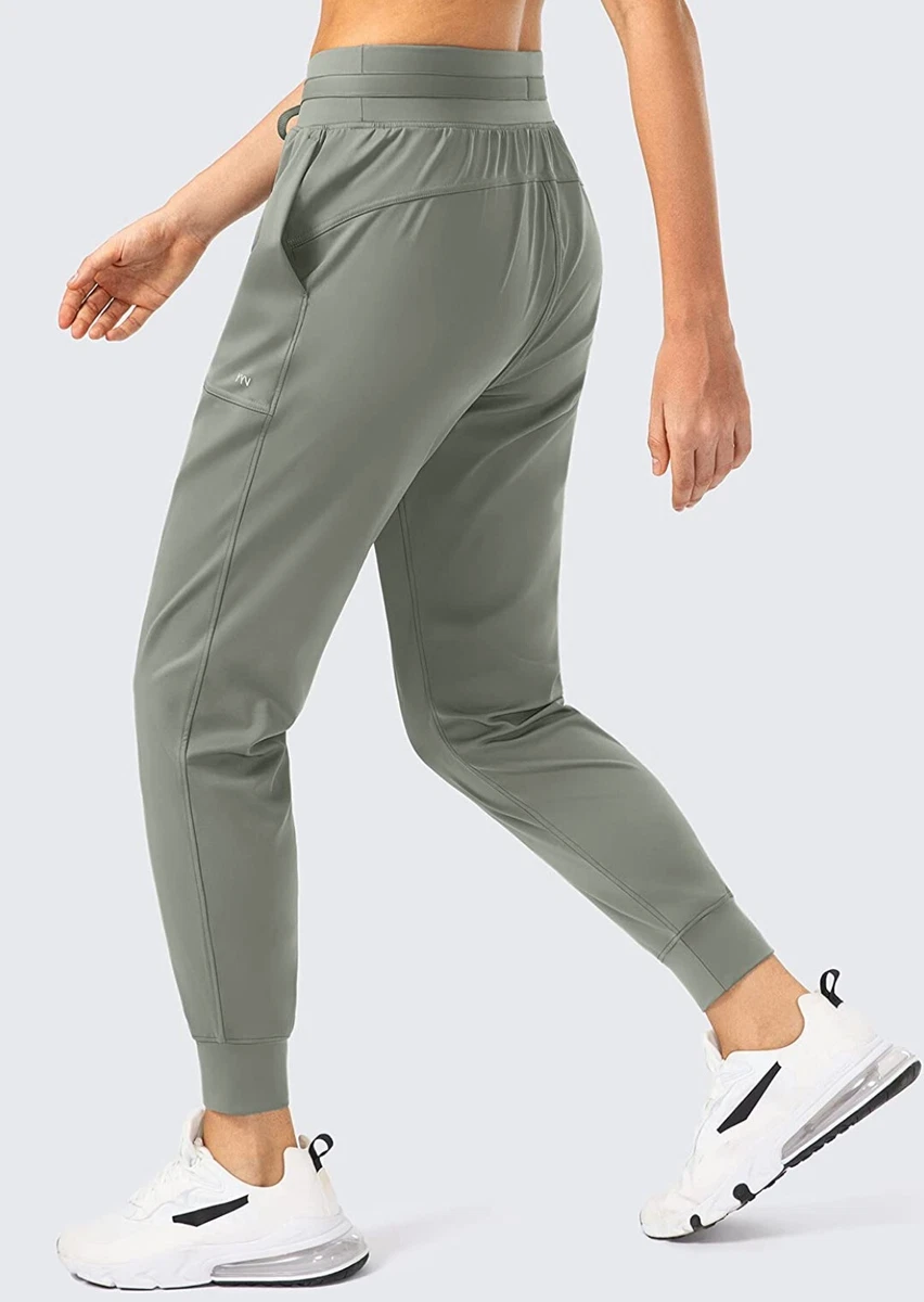 High waisted workout joggers sales
