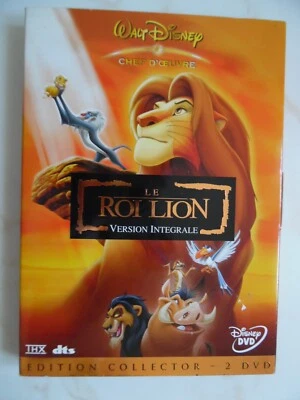 DVD double disney Le Roi lion n°38 - Photo 1/2