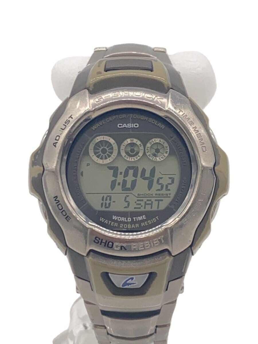 CASIO G-SHOCK GW-700TDJ-8JF Silver Stainless Steel Solar CASIO G-SHOCK GW-700TDJ-8JF Silver Stainless Steel Solar