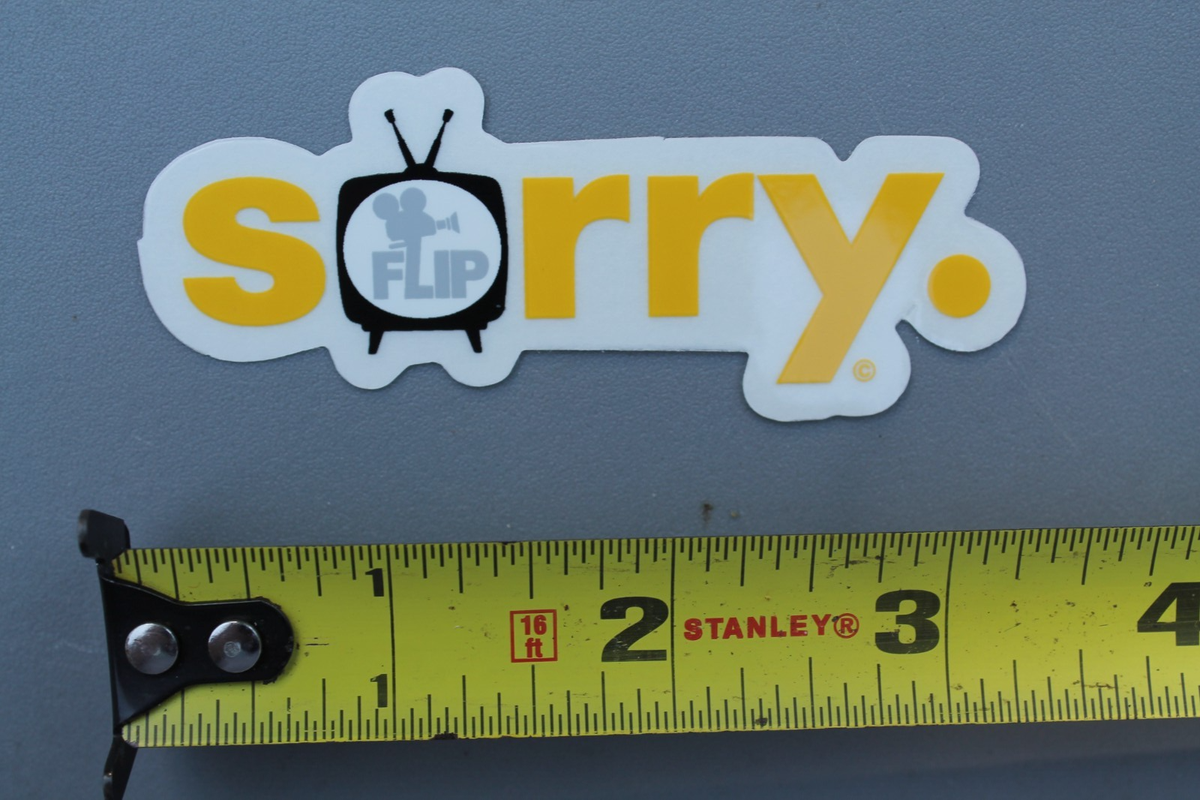 非売品 FLIP SORRY ディーラーステッカー 非売品 FLIP SORRY ディーラーステッカー 非売品 FLIP SORRY