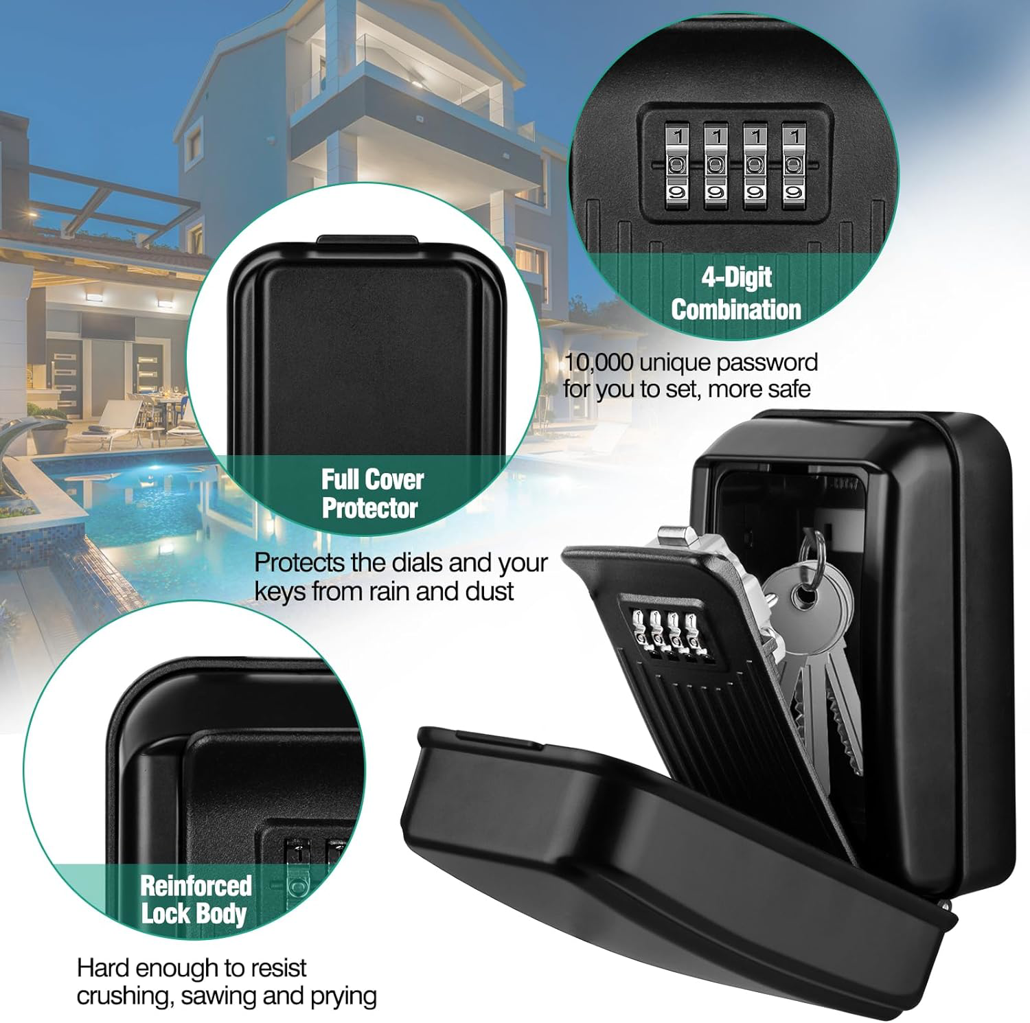 Schlüsselbox Master Lock 5415D, Schlüsselbox Master Lock 5415 D