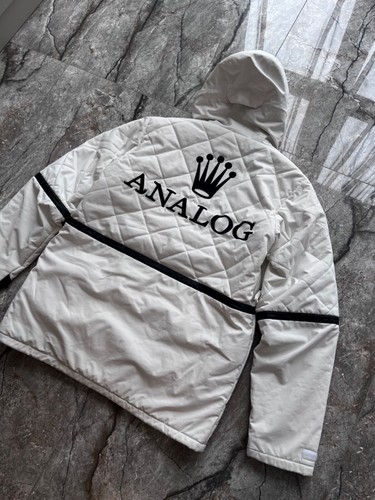 Rare Vintage Analog Burton x Rolex Snow Ski Jacket Hooded Size M Y2K Archive Ak - Picture 9 of 17