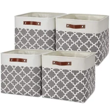 13—13—13 Foldable Storage Cube Baskets Fabric Cube Storage Basket For Organizing
