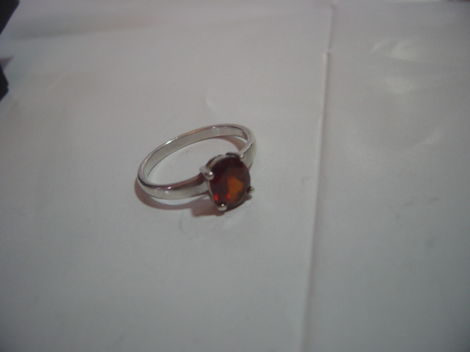 superb Solid Silver chunky large Ring-natural blo… - image 4