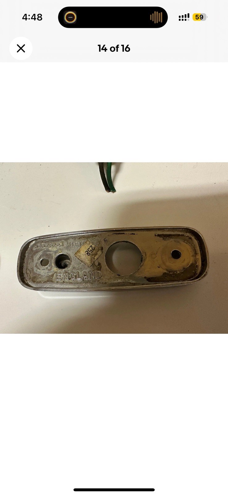 1981-1988 Rolls Royce Silver Spur Left Right Side Turn Signal Lamp Indicator OEM