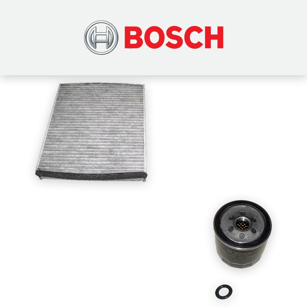 SERVICE KIT for FORD FOCUS MK3 1.6 ECOBOOST BOSCH OIL CABIN FILTERS (2010-2015)