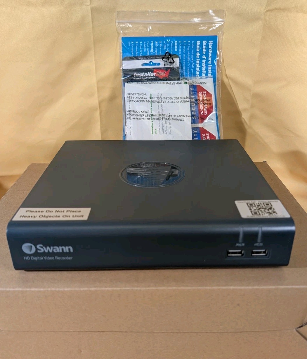 New Swann DVR8-4580V 8-Channel 1TB HD Digital Video Recorder 1080p Voice Control