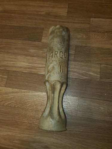 WW1 Trench art 75mm shell vase