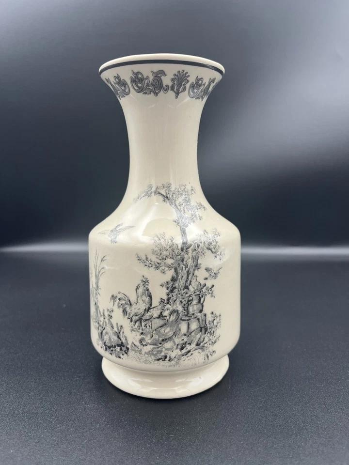 Black Farm Rooster Vase - Image 2 of 4