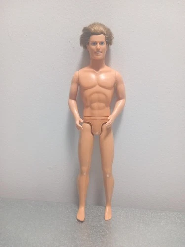 Vintage Barbie Ken Doll Rooted Hair